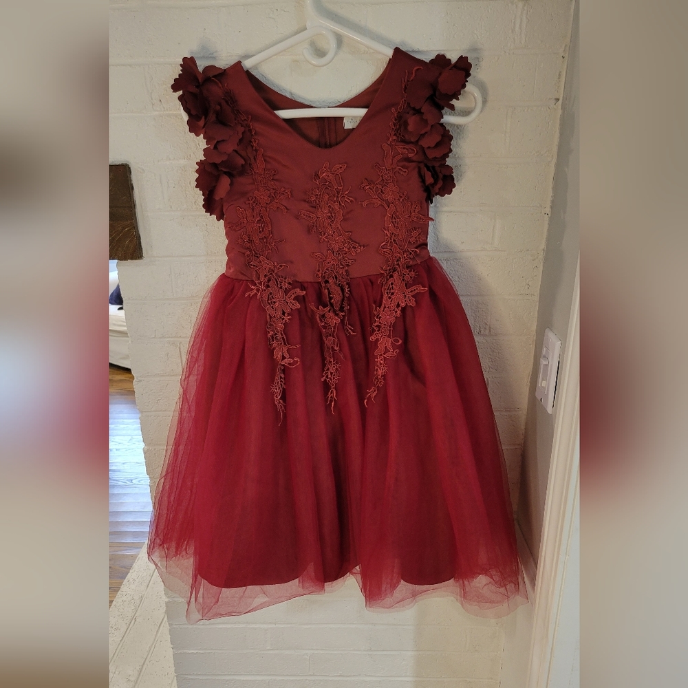 Girl's dress for special occasion.